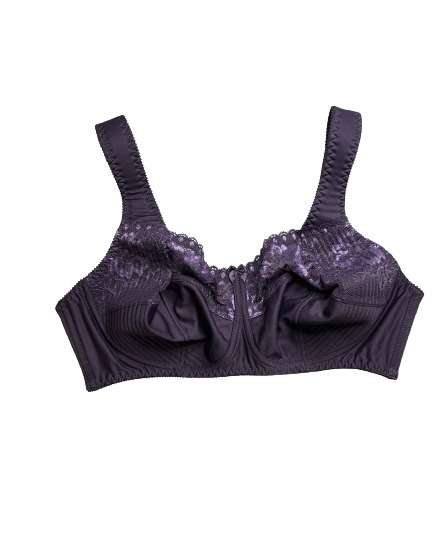 Liemenėlė Melange – be lankelių, storos petnešos, didesnei krūtinei