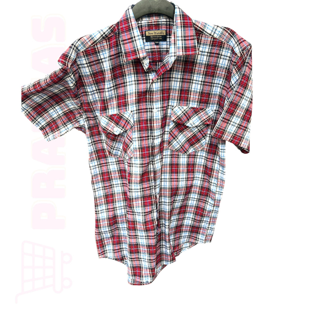 Vyriški kasdieniai marškiniai trumpa rankove