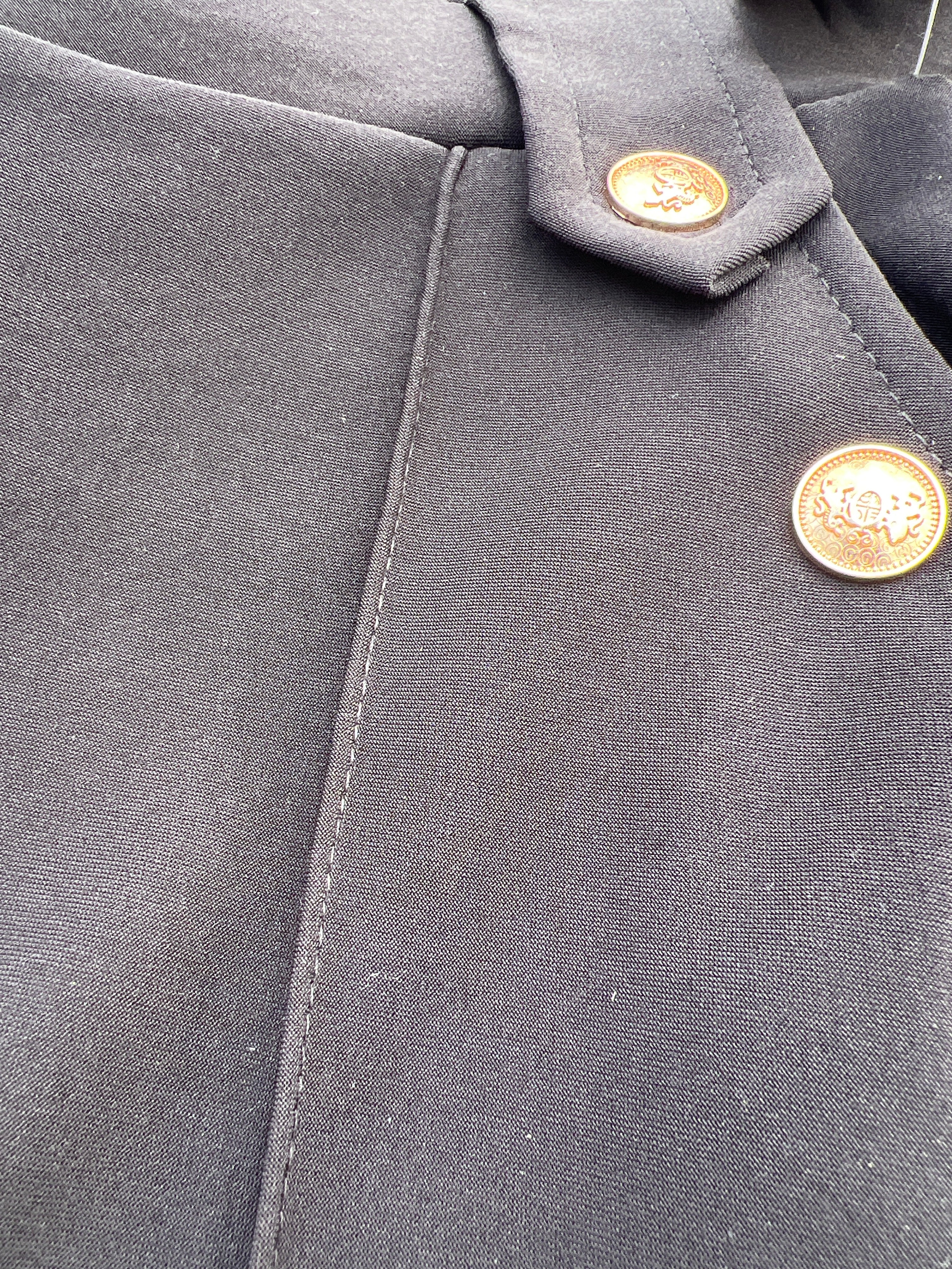 Lowong juodos tamrios kelnės l su sagomis didesni dydziu placios 1190