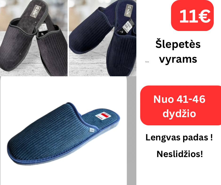Pami uždaros slepetès vyrams