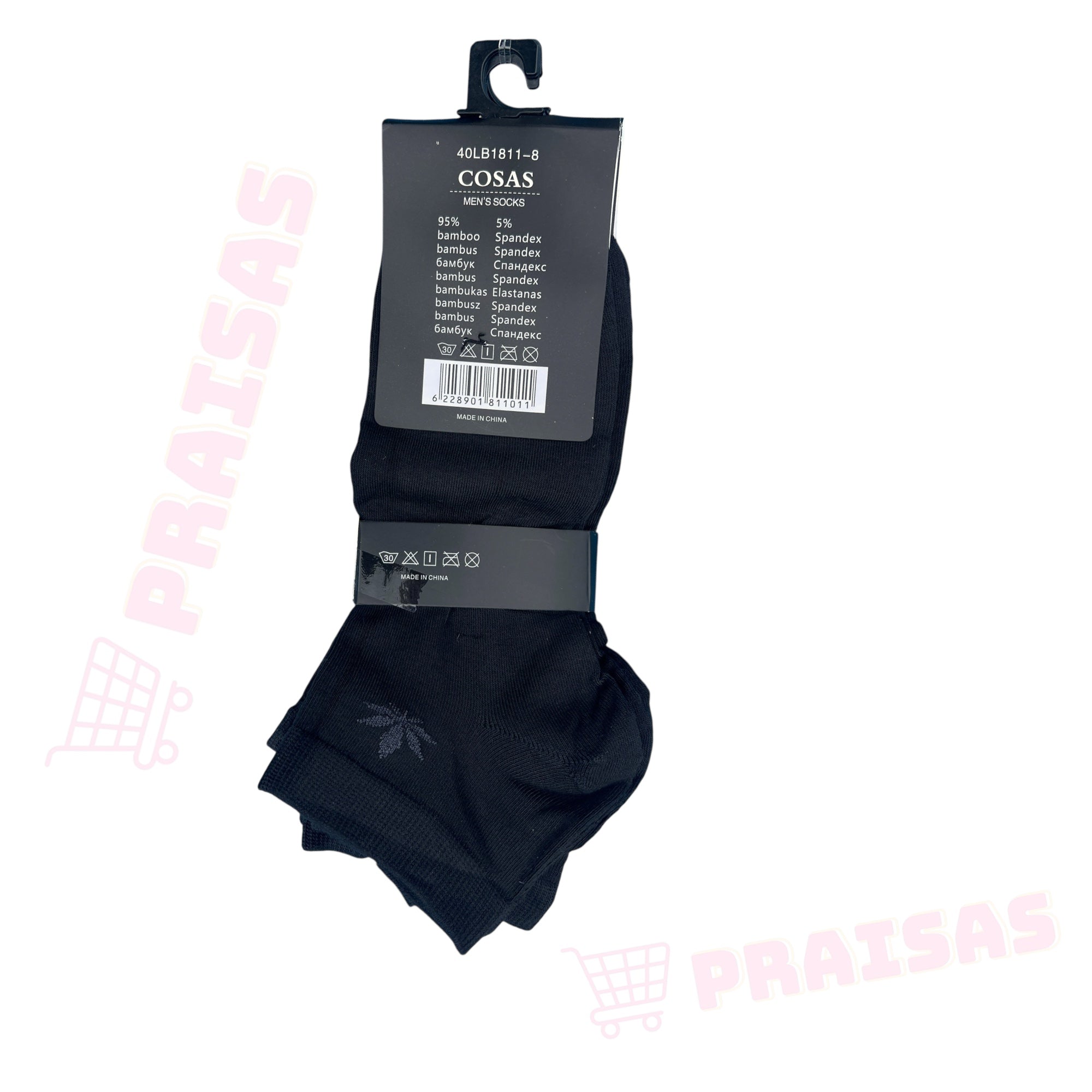 🟢 Premium Juodos plonos bambuko kojinės vyrams – klasikinės, kvėpuojančios (39–46)