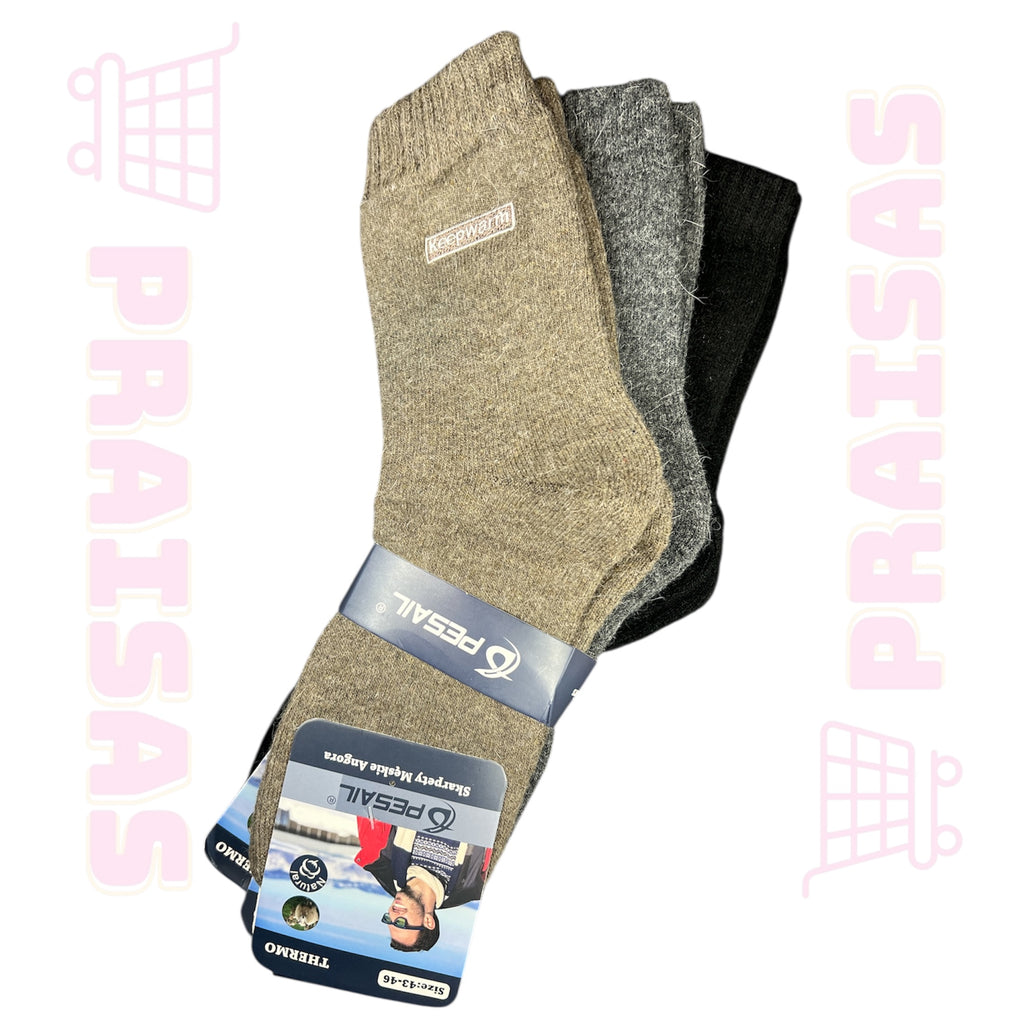 Šiltos kojinės žiemai , ilgos , klasikinės, 3 poros