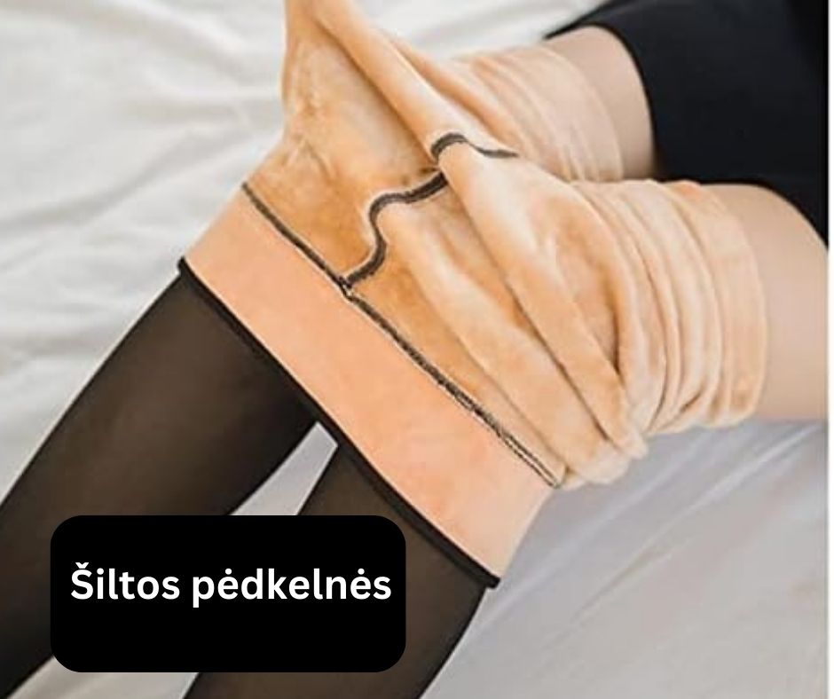 Šiltos tamprės/pėdkelnės