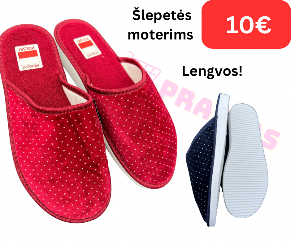 Pami atviros arba uždaros klasikinės slepetės moterims