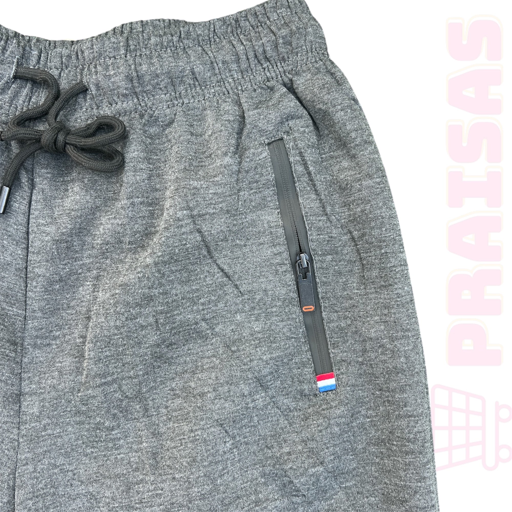 ⚪ Standartinė klasė Vyriškos sportinės kelnės su guma apačioje, patogios laisvalaikiui