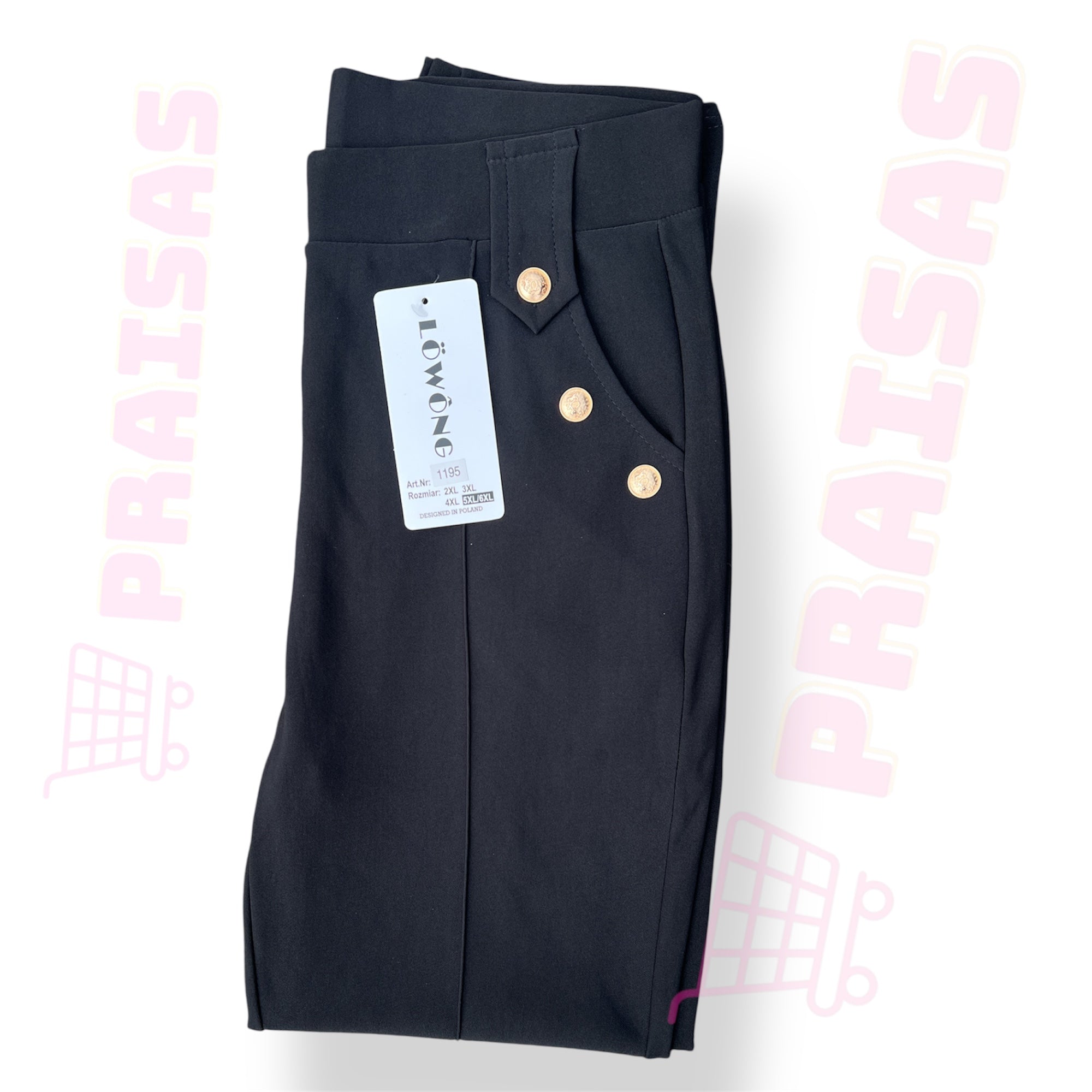 Luwong klasikines kelnes mazesni dydziai 1195 arba 1186 ir