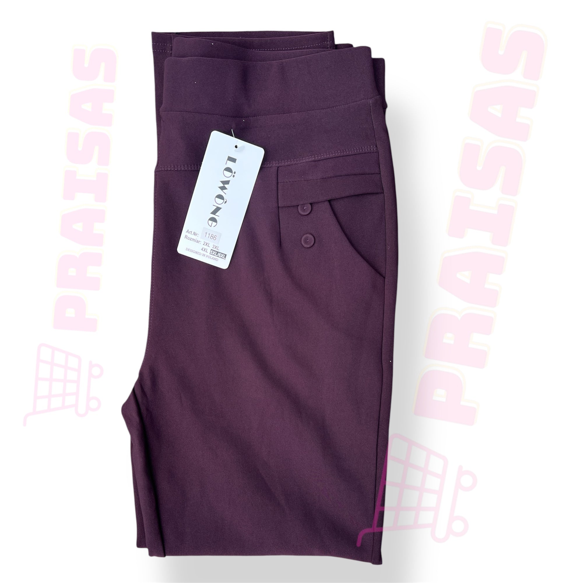 Luwong klasikines kelnes mazesni dydziai 1195 arba 1186 ir