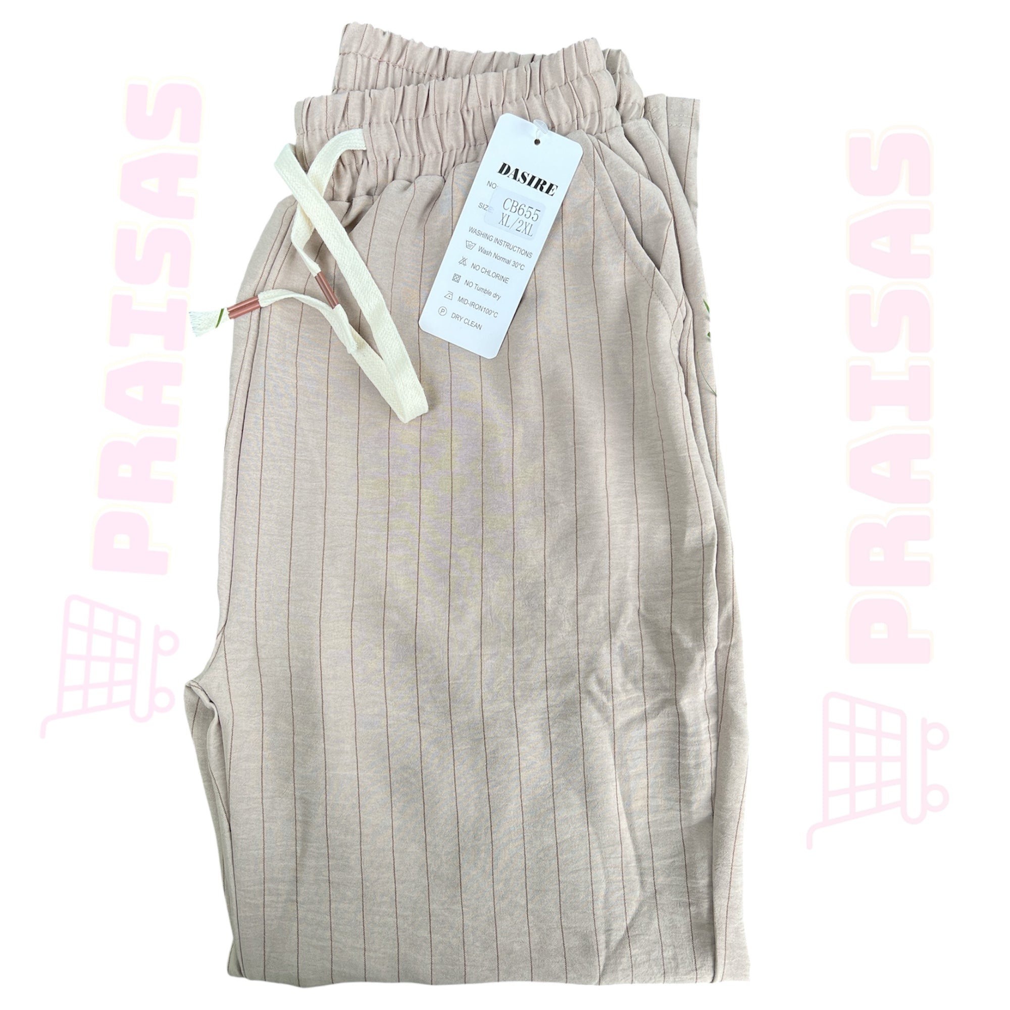 Laisvalaikio kelnės moterims su linijomis – lengvos, patogios, optiškai lieknina