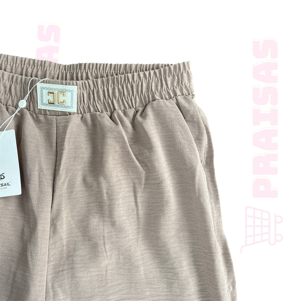 Plonos laisvalaikio kelnės moterims „Pesail“ – plačios, lengvos, patogios