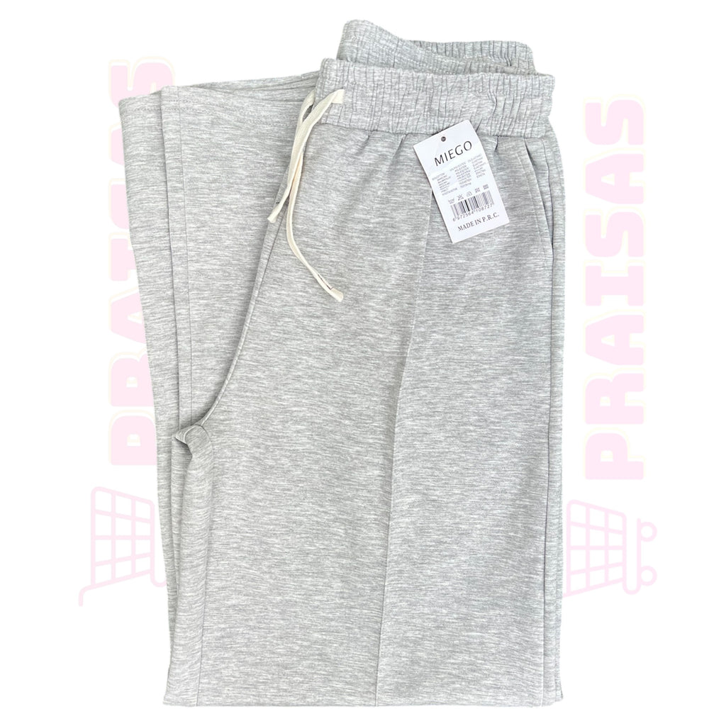 Tiesios platesnio stiliaus laisvalaikio kelnės moterims