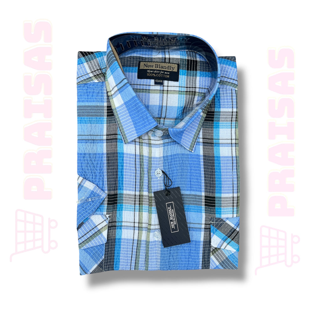 Vyriški kasdieniai marškiniai trumpa rankove