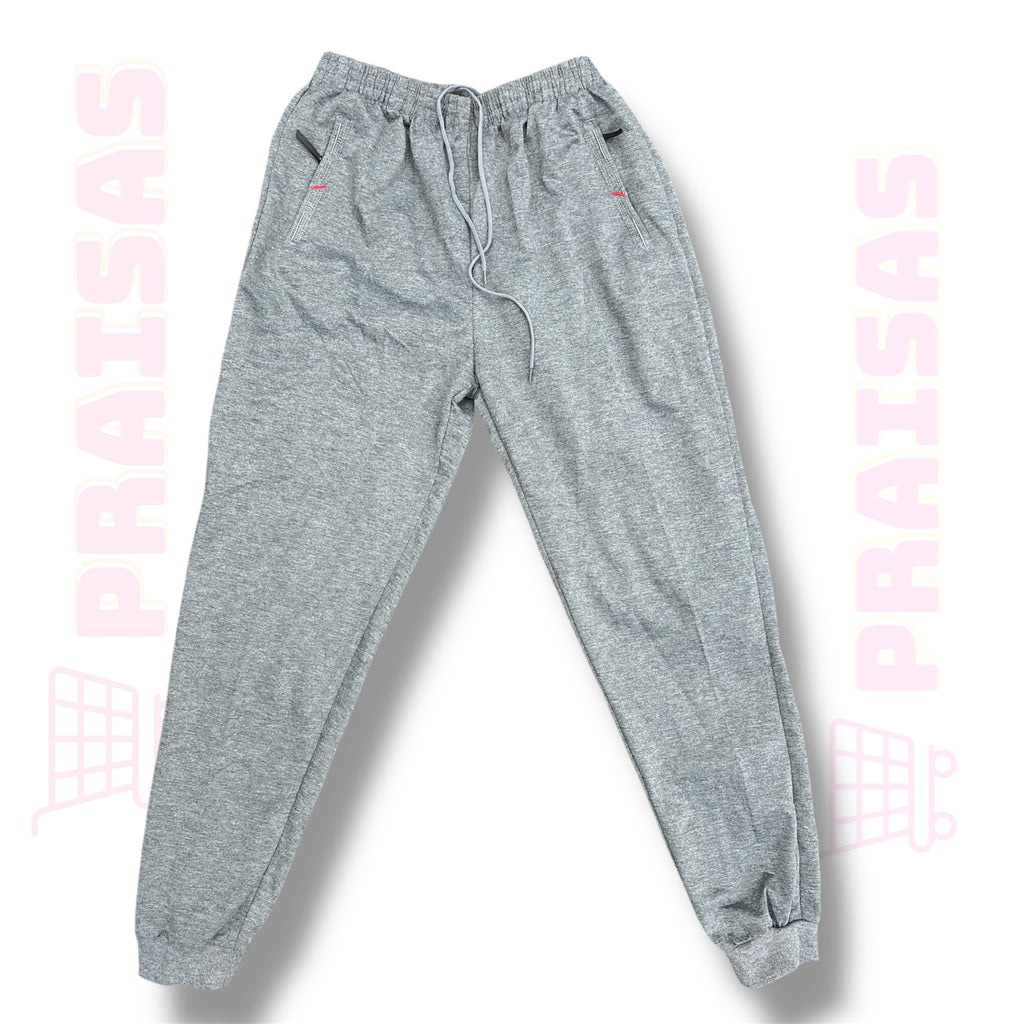 🟤 Paprasta klasė Vyriškos sportinės kelnės su guma apačioje – plona medžiaga