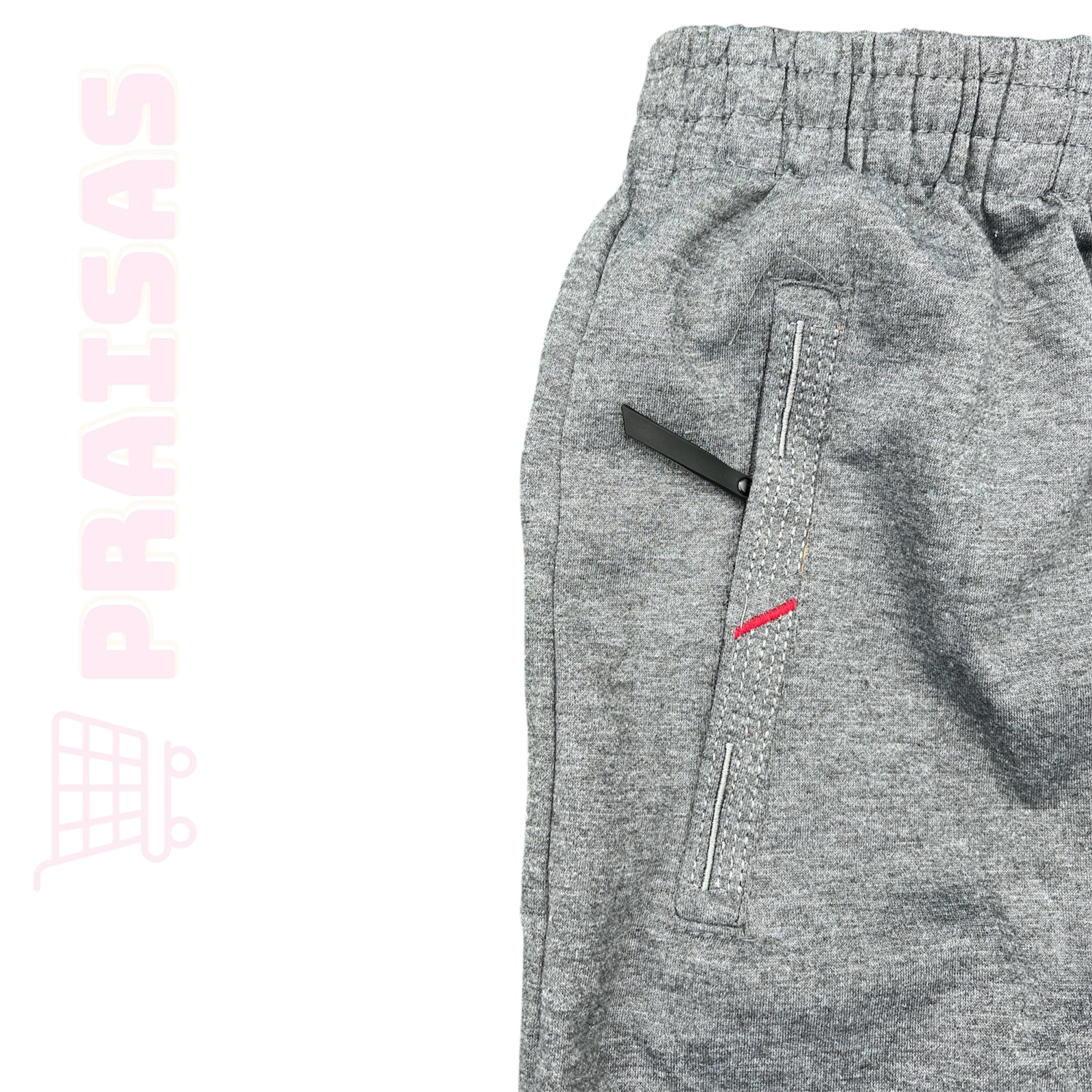 🟤 Paprasta klasė Vyriškos sportinės kelnės su guma apačioje – plona medžiaga