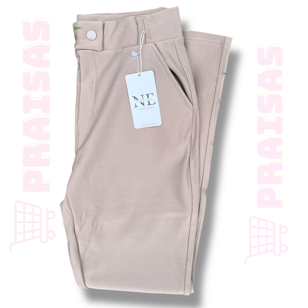 EWA klasikinės moteriškos kelnės su saga – elastingos, 4 spalvų, siaurėjantis modelis ir