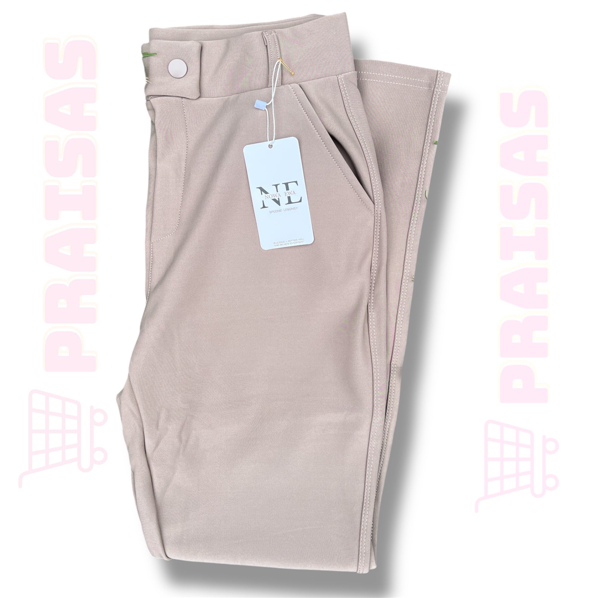 EWA klasikinės moteriškos kelnės su saga – elastingos, 4 spalvų, siaurėjantis modelis ir