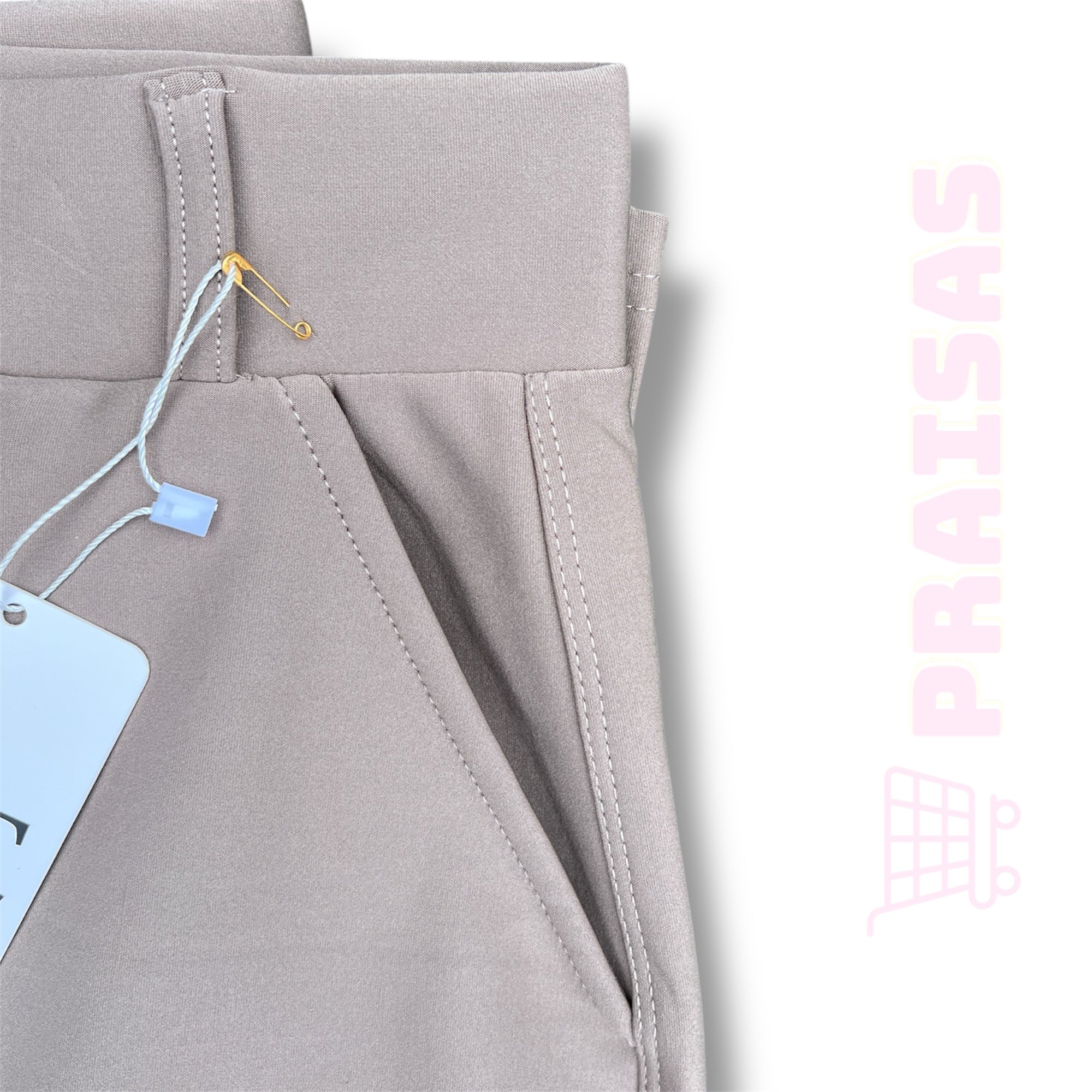 EWA klasikinės moteriškos kelnės su saga – elastingos, 4 spalvų, siaurėjantis modelis ir