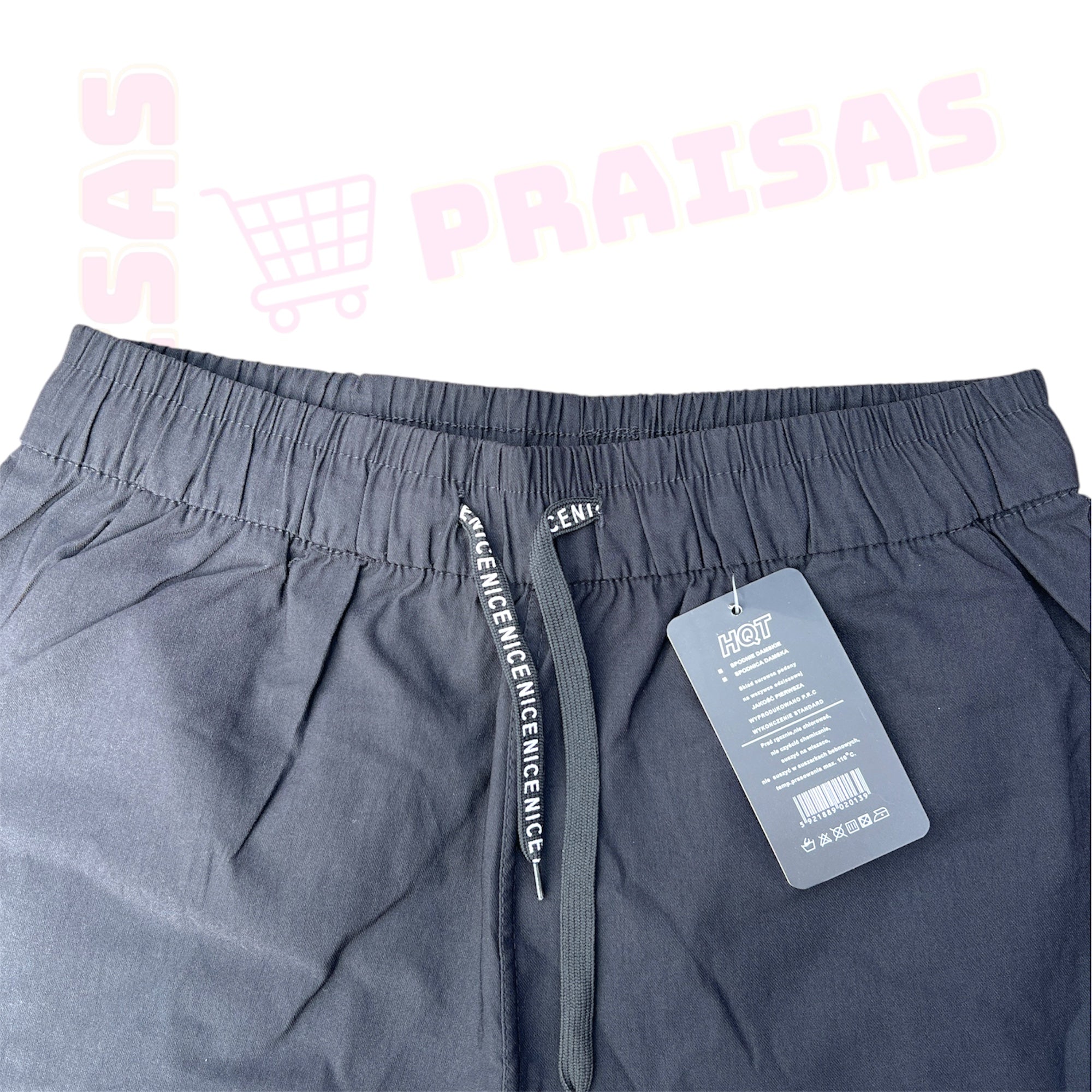 Queene plonos klasikinės kelnės moterims – elastingos, su kišenėmis, dydžiai XL–4XL