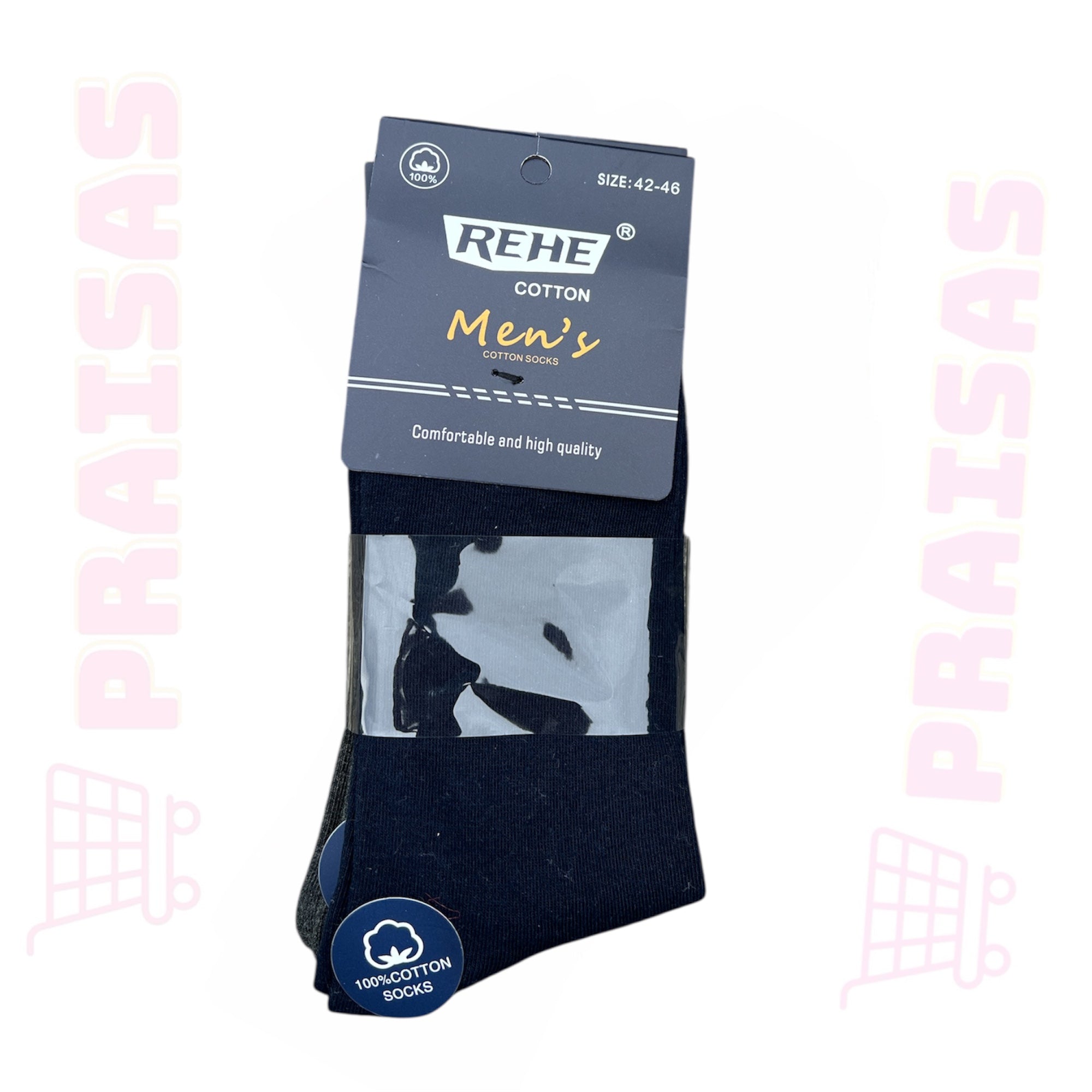 🟢 Premium Ilgos klasikinės vyriškos kojinės – 5 poros, juodos arba spalvų mix (39–46)