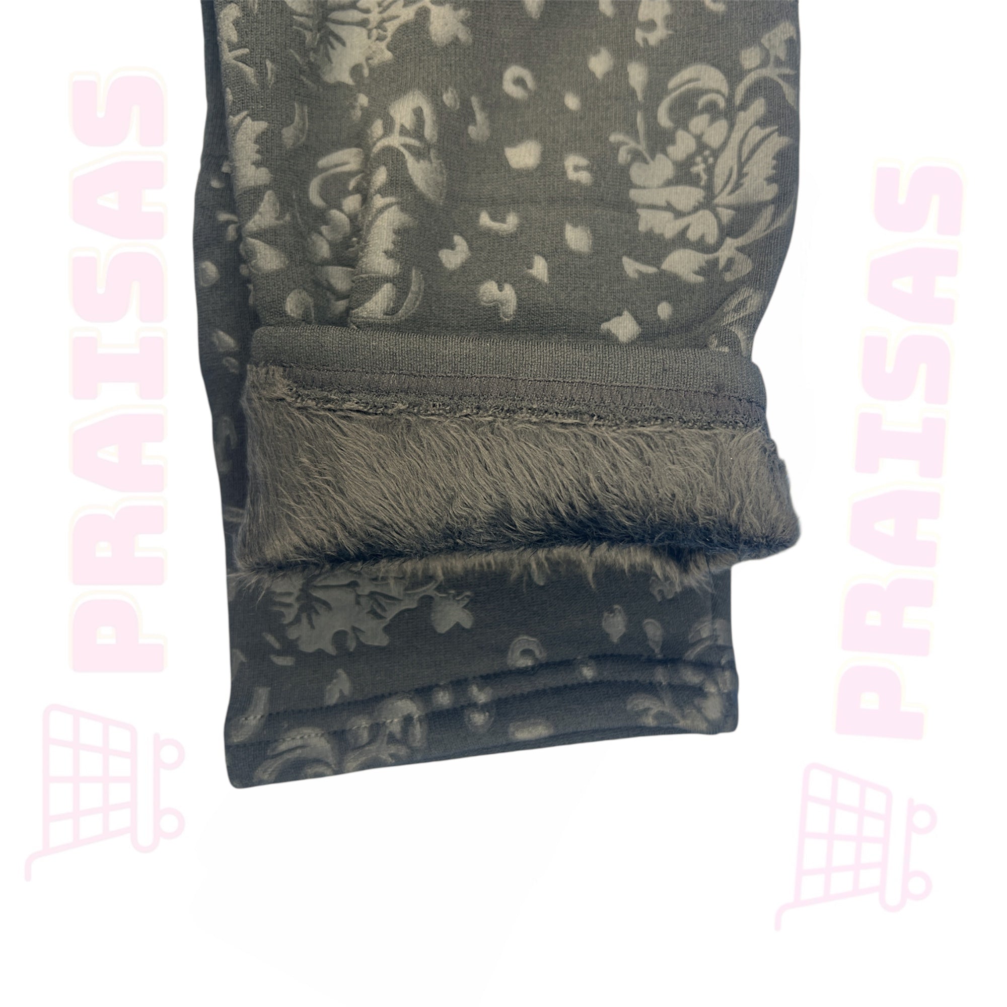 Tamprės su raštu šiltos