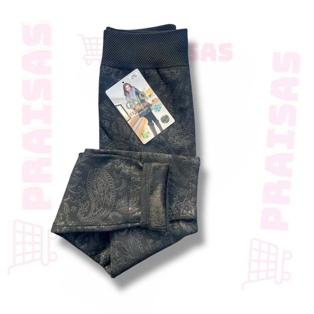 Tamprės su raštu šiltos