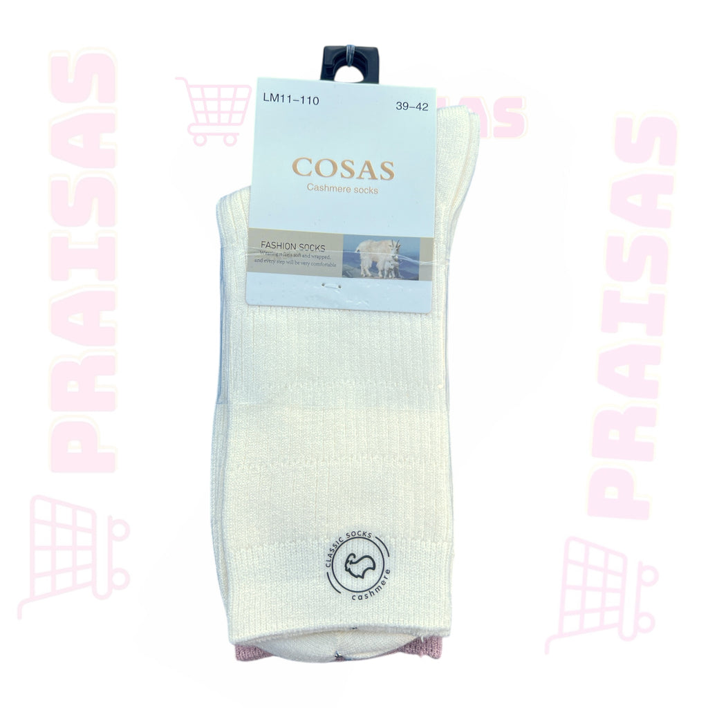 Plonos su vilna klasikės vienspalvės kojinės moterims , pakuotė 4 vnt, spalvų mix