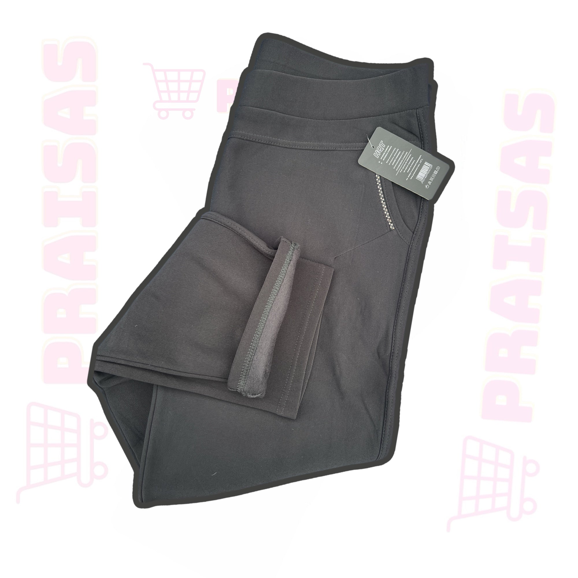 Klasikinės juodos kelnės Queene didesni dydžiai