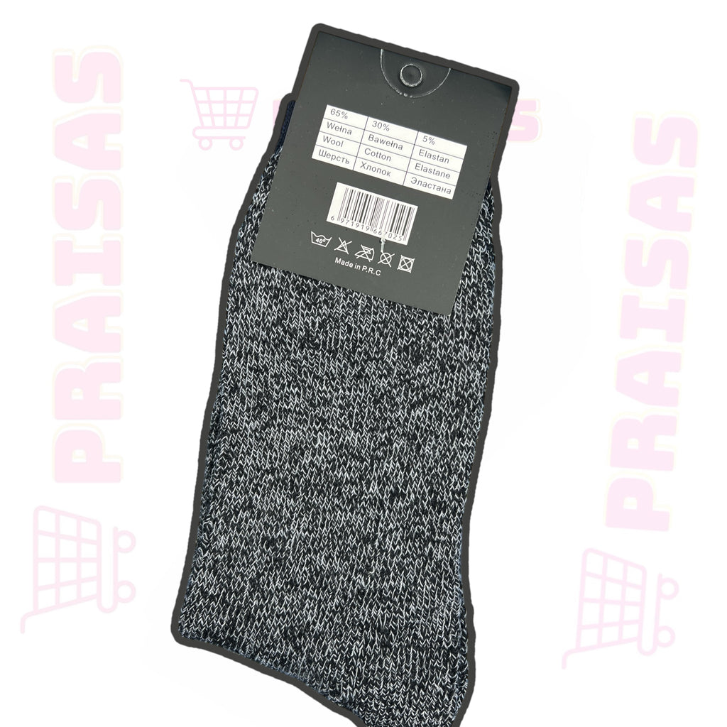 Rehe kojinės su vilna darbui, pakuotė 3 poros