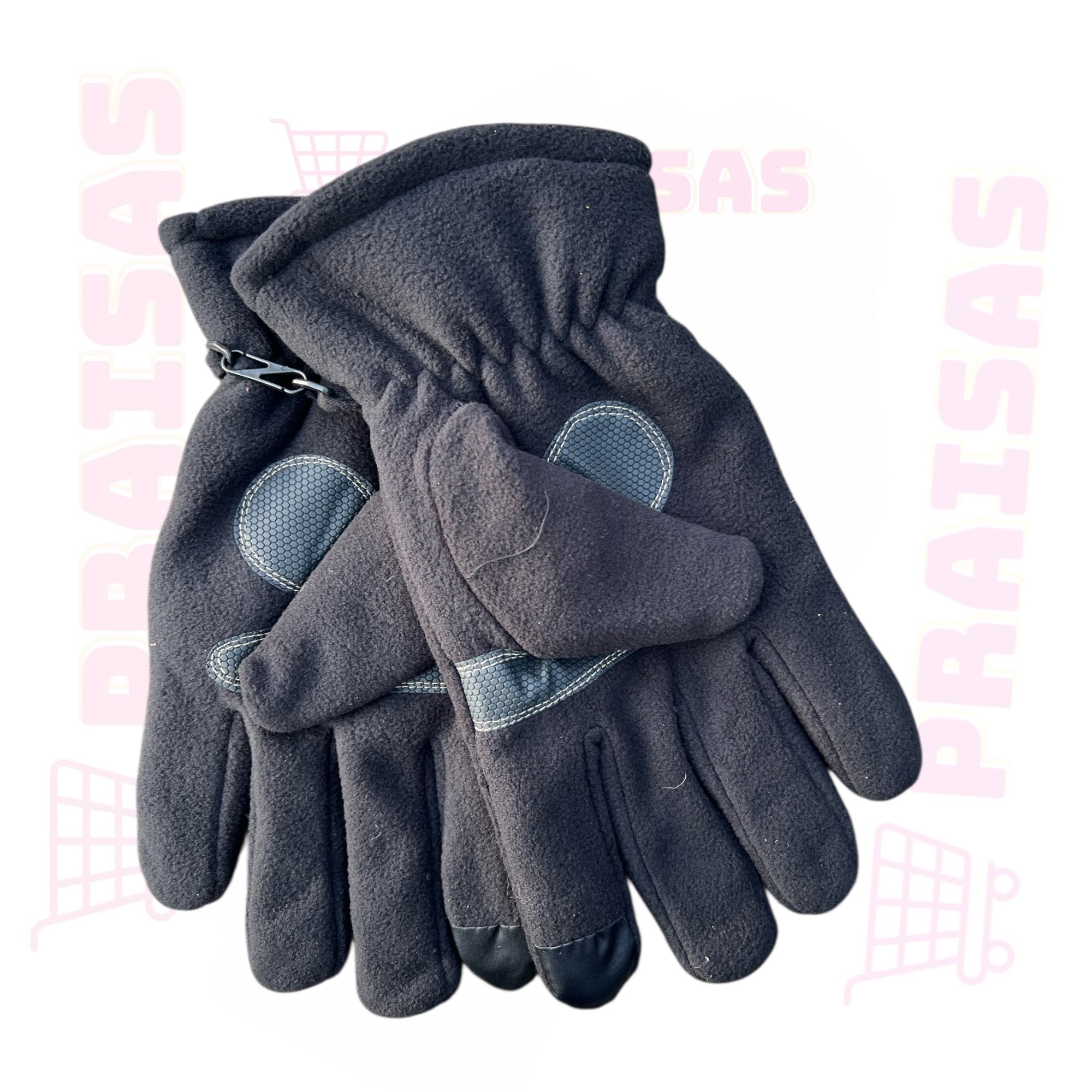 Storos fliso pirštinės vyrams