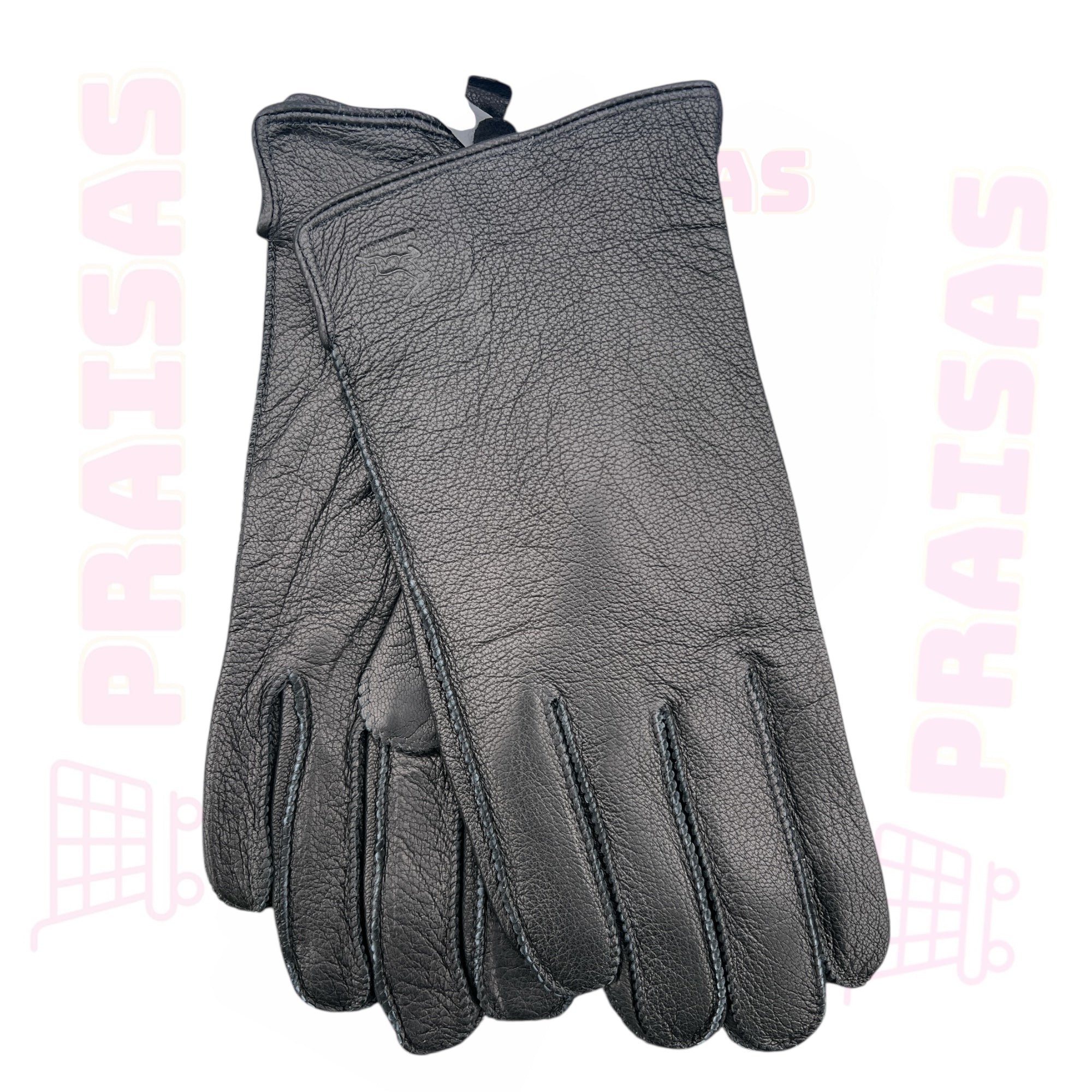 Odinės pirštinės vyrams su pašiltinimu