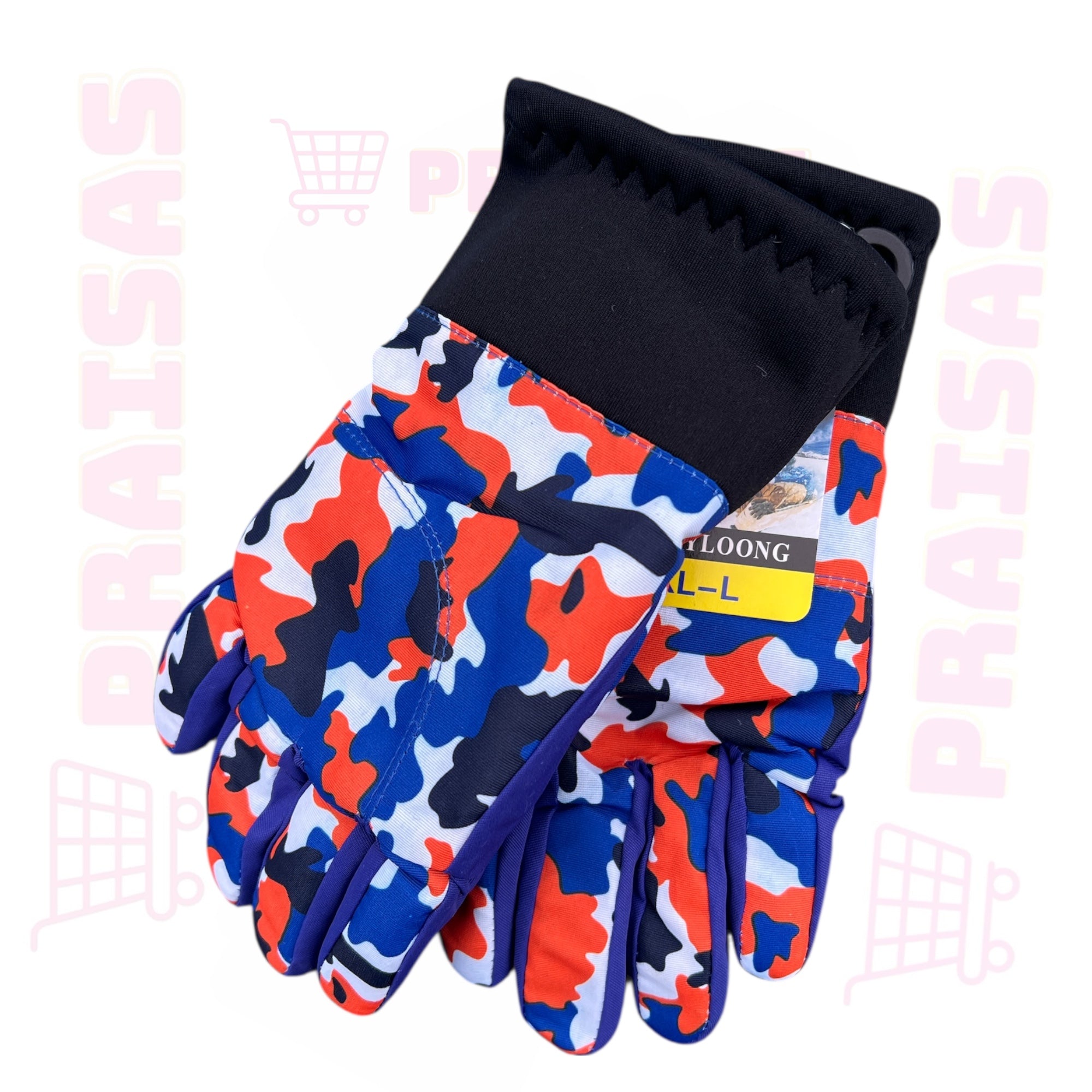 Pirštinės vaikams 4-7 amžiaus