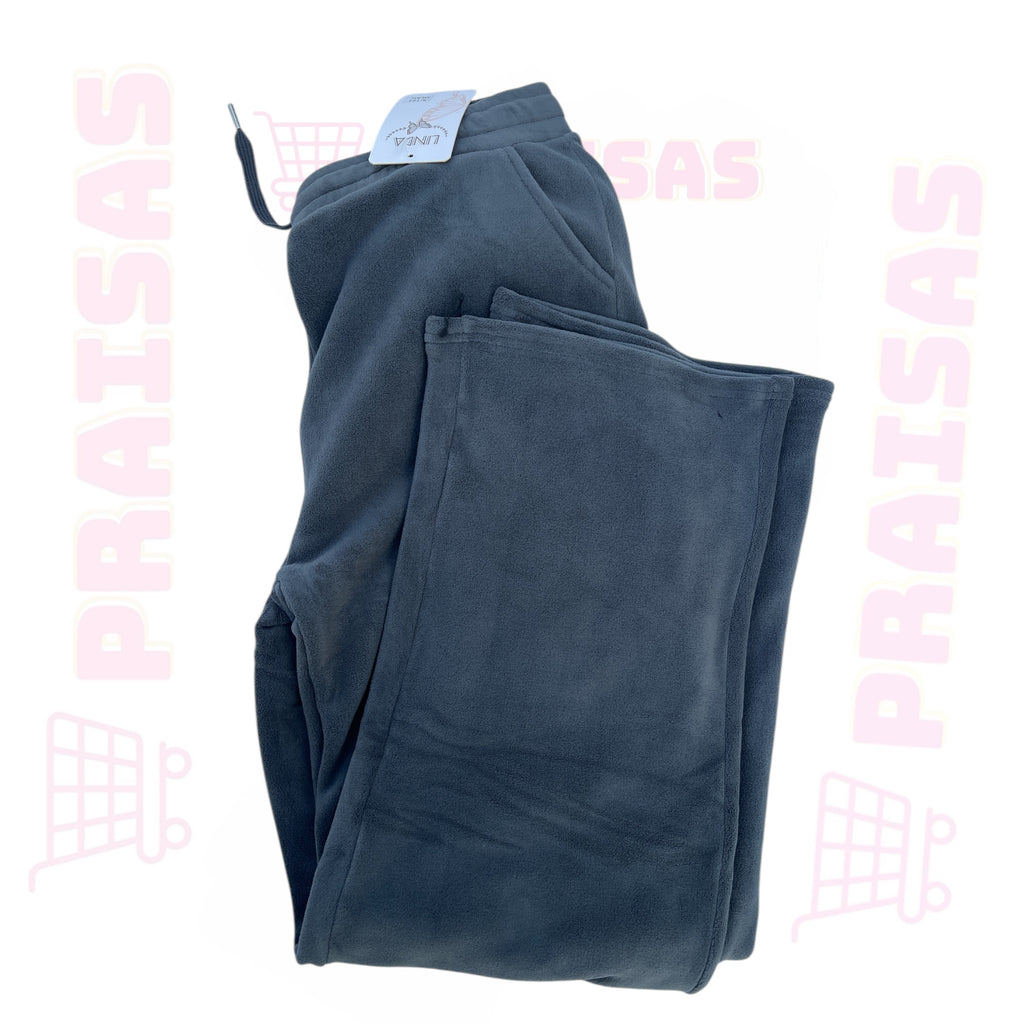 Laisvalaikio sportinės kelnės svelnios minkštos medžiagos šiltos