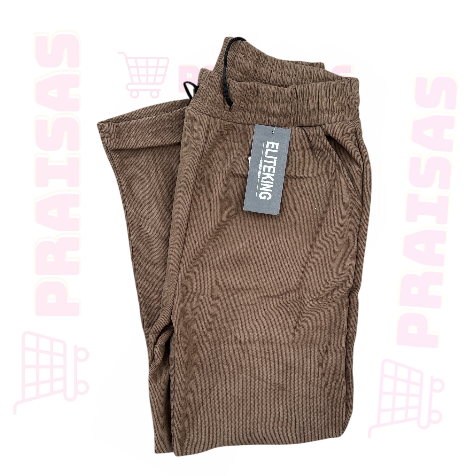 Laisvalaikio tiesios šiltos kelnės Eliteking velvet