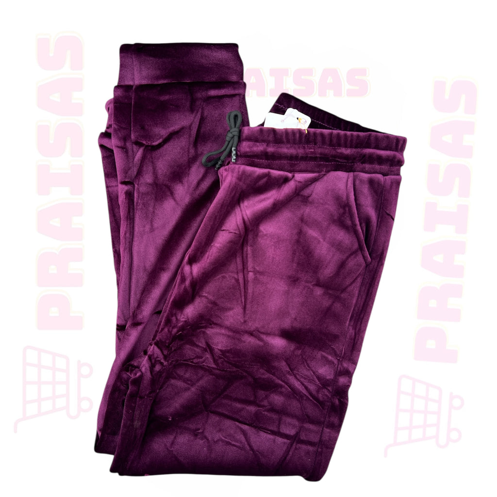 Laisvalaikio su galais  kelnės pesail velur su pašiltinimu iš vidaus
