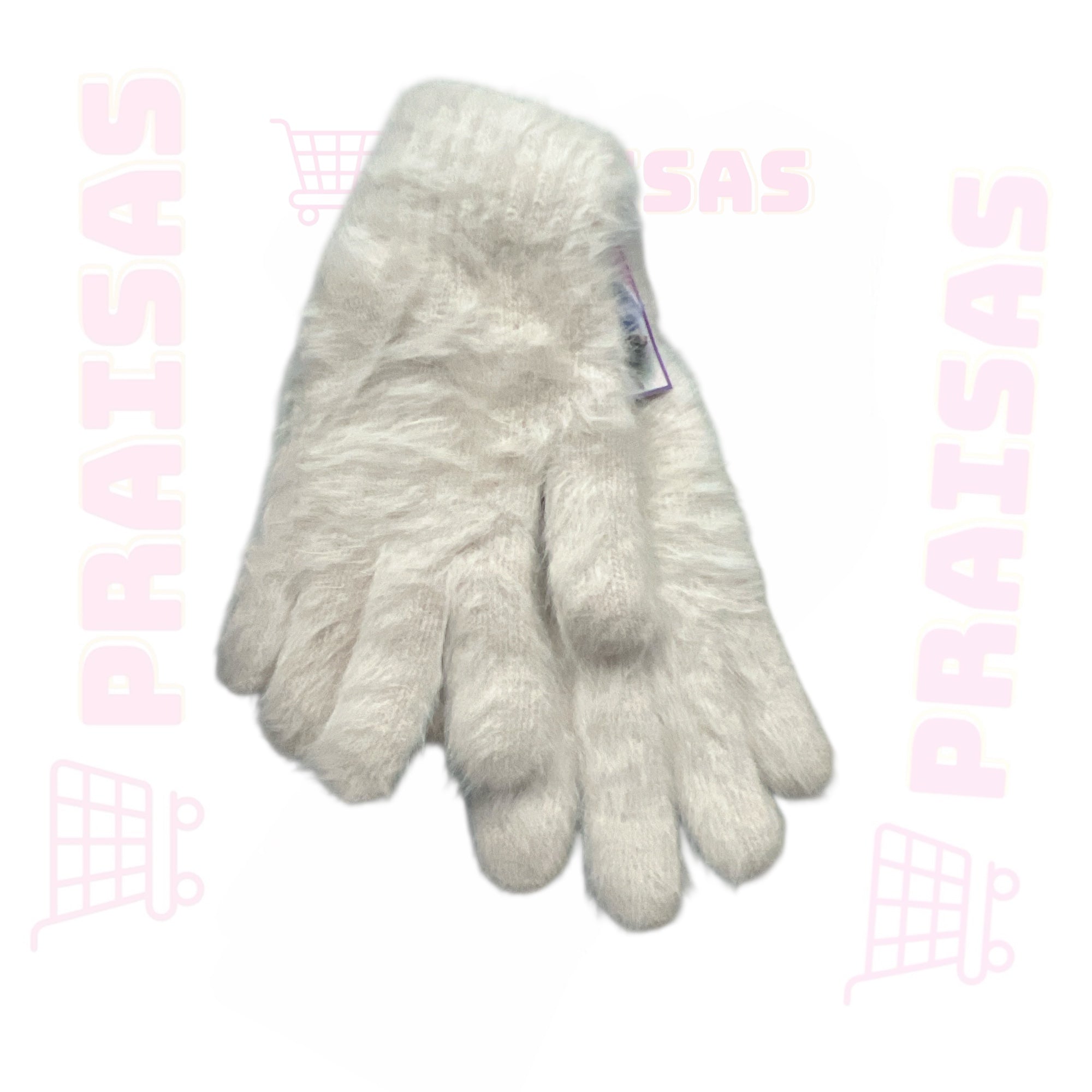 Klasikinės pirštuotos šiltos pirštinės moterims